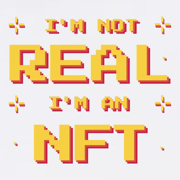 I'm Not Real I'm An NFT Garment-Dyed Sweatshirt