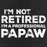 I'm Not Retired I'm A Professional Papaw Daddy Cool Comfort Performance Bucket Hat