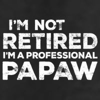 I'm Not Retired I'm A Professional Papaw Daddy 15oz Campfire Ceramic Mug