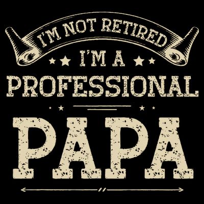 I'm Not Retired A Professional Papa Tee Fathers Day Gift T-Shirt