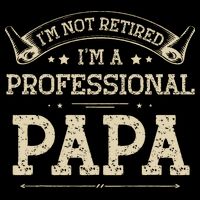 I'm Not Retired A Professional Papa Tee Fathers Day Gift City Backpack