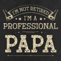 Im Not Retired A Professional Papa Tee Fathers Day Gift Cool Comfort Performance Bucket Hat