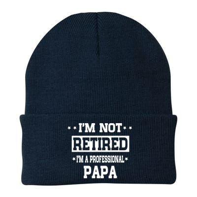I'm Not Retired I'm A Professional Papa Beanie