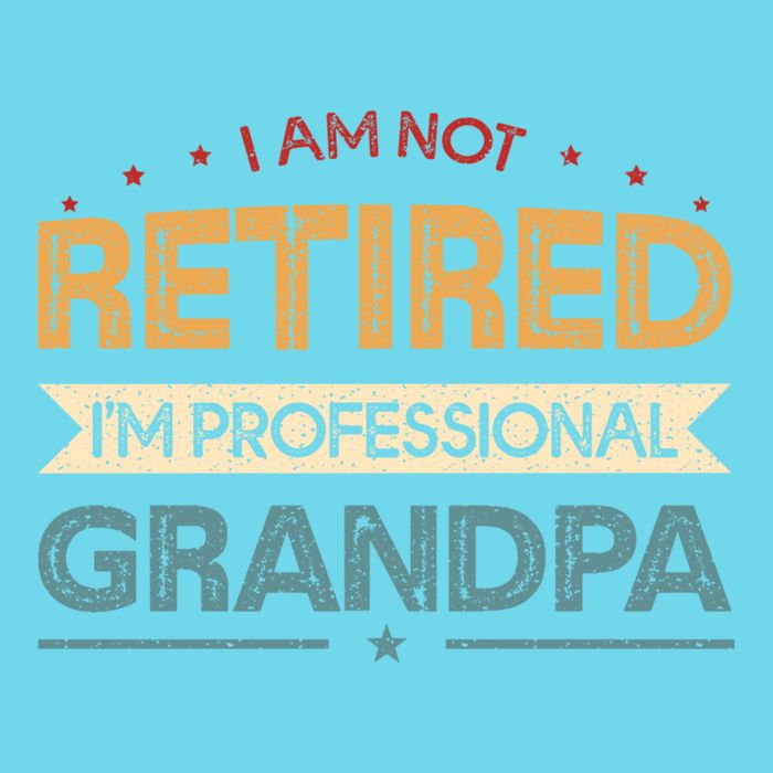 I'm Not Retired I'm A Professional Grandpa Cool Gift Button