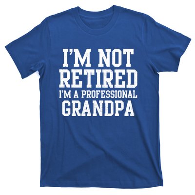 I'm Not Retired I'm A Professional Grandpa Gift T-Shirt