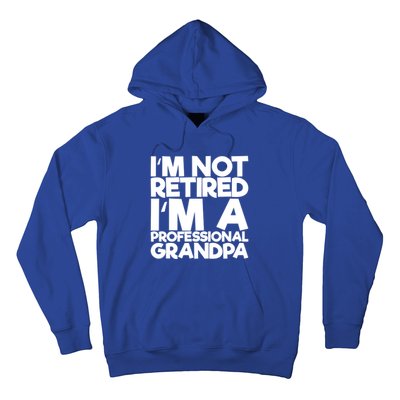 I'm Not Retired I'm A Professional Grandpa Gift Hoodie