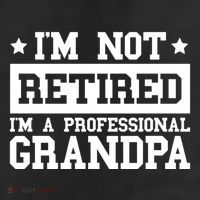 I'm Not Retired I'm A Professional Grandpa Gift 11oz C Handle Ceramic Mug