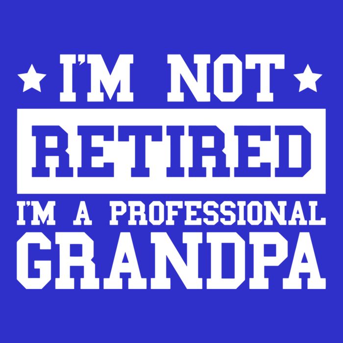 I'm Not Retired I'm A Professional Grandpa Gift Apron