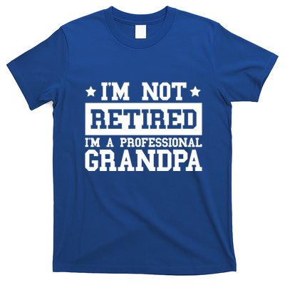 I'm Not Retired I'm A Professional Grandpa Gift T-Shirt
