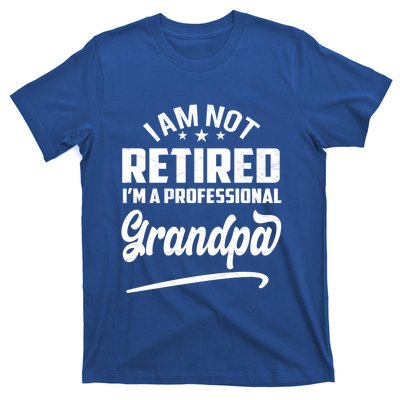 I'm Not Retired I'm A Professional Grandpa Gift T-Shirt