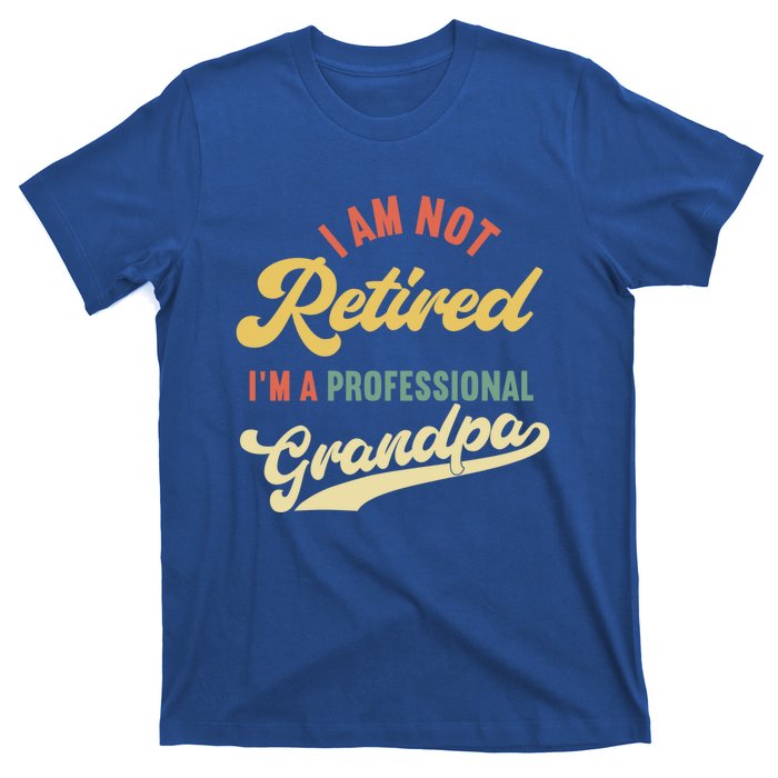 I'm Not Retired I'm A Professional Grandpa Gift T-Shirt