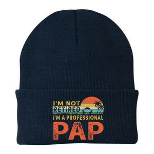 I'm Not Retired A Professional Pap Father's Day Knit Cap Winter Beanie