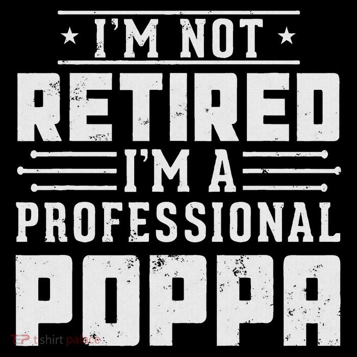 I'm Not Retired I'm A Professional Poppa Gift For Father Day Wool Snapback Cap