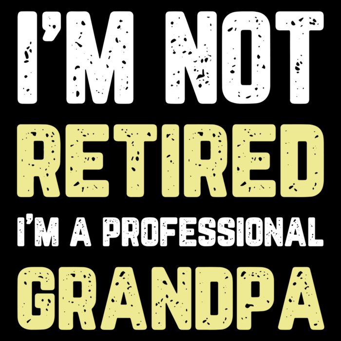 Im Not Retired Professional Grandpa Retiret Cool Funny Gift Youth Performance Sprint T-Shirt