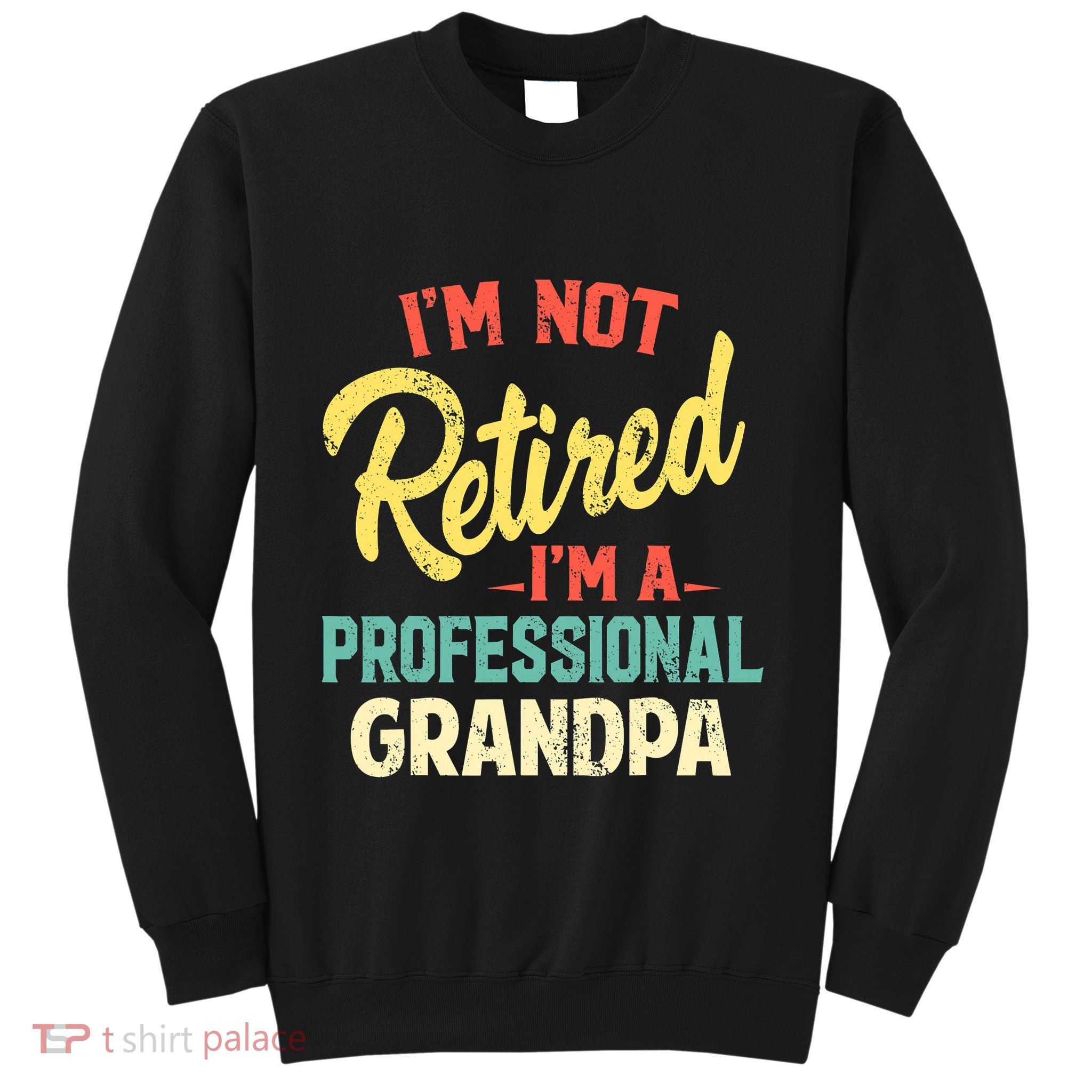 I'm Not Retired I'm A Professional Grandpa Funny  Sweatshirt
