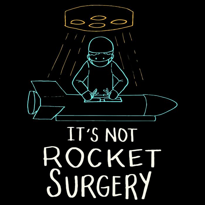 It's Not Rocket Surgery Funny Doctor Pun Backpack