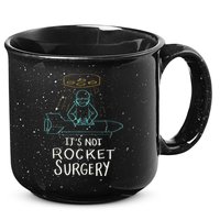 It's Not Rocket Surgery Funny Doctor Pun 15oz Campfire Ceramic Mug