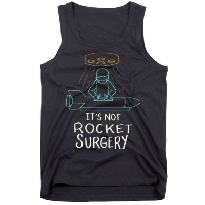 It's Not Rocket Surgery Funny Doctor Pun Tank Top
