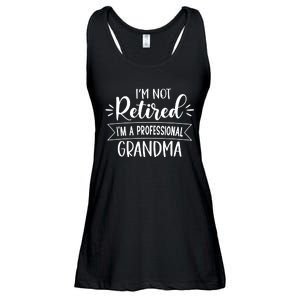 Im Not Retire Ima Professional Grandma Ladies Essential Flowy Tank