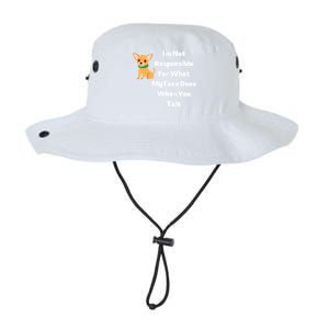 I'm Not Responsible For What My Face Does When You Talk Gift Legacy Cool Fit Booney Bucket Hat