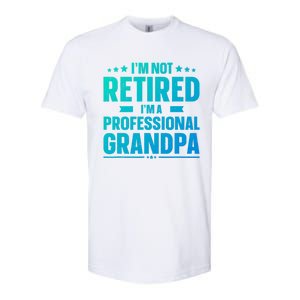 Im Not Retired Im A Professional Grandpa Cute Gift Father Day Gift Softstyle CVC T-Shirt