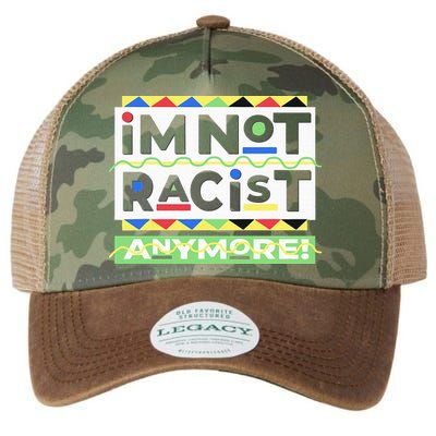 IM Not Racist Anymore Juneteenth History Pride Month Legacy Tie Dye Trucker Hat
