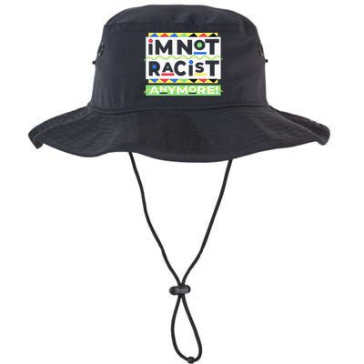 IM Not Racist Anymore Juneteenth History Pride Month Bucket Hat