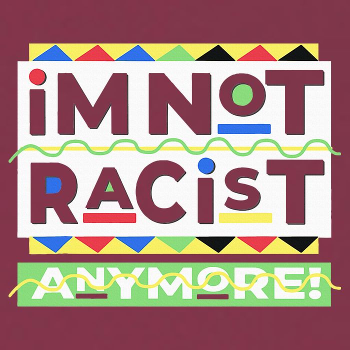 IM Not Racist Anymore Juneteenth History Pride Month 16oz Travel Tumbler