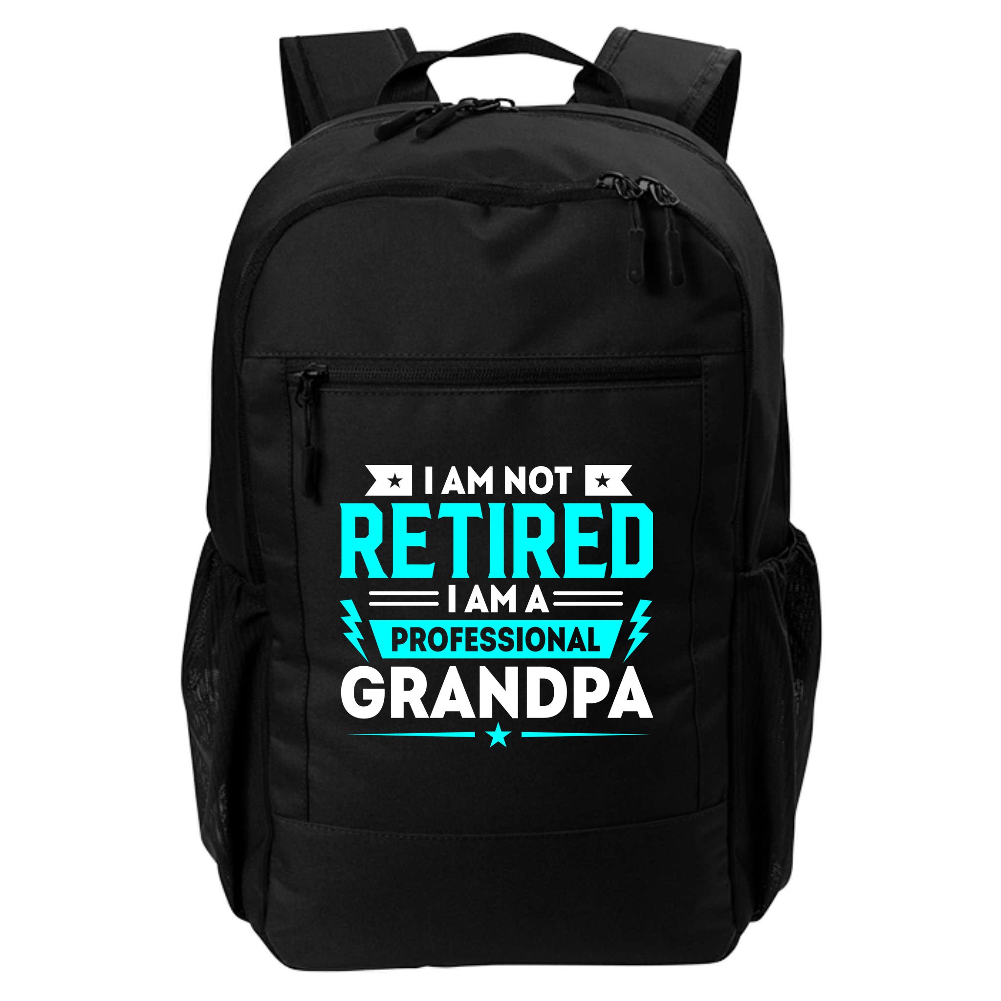 I'm Not Retired I'm A Professional Grandpa Backpack