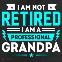 I'm Not Retired I'm A Professional Grandpa 11oz C Handle Ceramic Mug