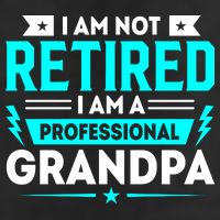 I'm Not Retired I'm A Professional Grandpa 15oz Campfire Ceramic Mug