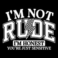IM Not Rude Im Honest Snarky Sarcastic Funny Impact Tech Backpack