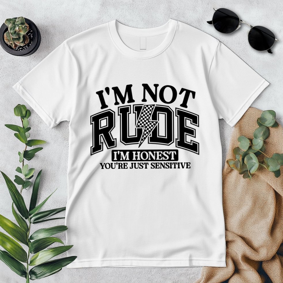 IM Not Rude Im Honest Snarky Sarcastic Funny Premium T-Shirt