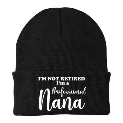 I'm Not Retired I'm A Professional Nana Valentine's Beanie