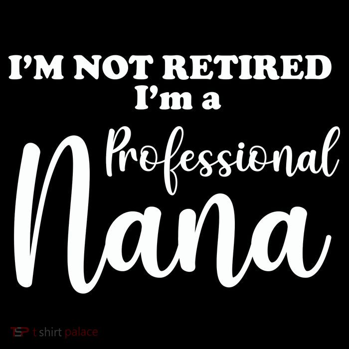 I'm Not Retired I'm A Professional Nana Valentine's Flatbill Hat
