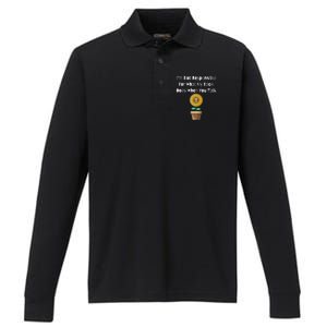 I'm Not Responsible For What My Face Does When You Talk Cool Gift Performance Long Sleeve Polo