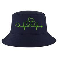 Irish Nurse St Patricks Day Shamrock Stethocsope Wo Cool Comfort Performance Bucket Hat