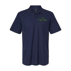 Irish Nurse St Patricks Day Shamrock Stethocsope Wo Softstyle Adult Sport Polo