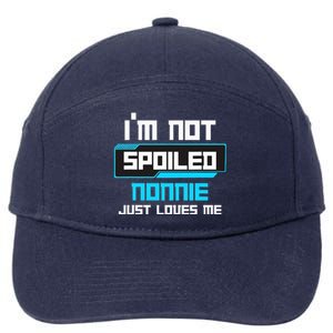 I'm Not Spoiled NONNIE Just Loves Me Funny Gaming Family  7-Panel Snapback Hat