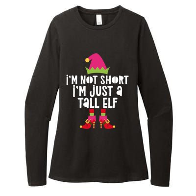 IM Not Short IM Just A Tall Elf Meaningful Gift Matching Christmas Meaningful Womens CVC Long Sleeve Shirt