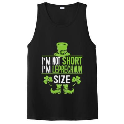 IM Not Short IM Leprechaun Size St. PatrickS Day PosiCharge Competitor Tank