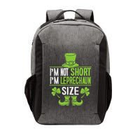 IM Not Short IM Leprechaun Size St. PatrickS Day Vector Backpack