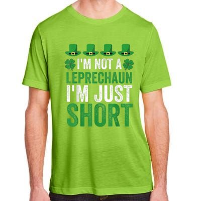 I'm Not Short I'm Leprechaun Size Happy St. Patrick's Day Adult ChromaSoft Performance T-Shirt