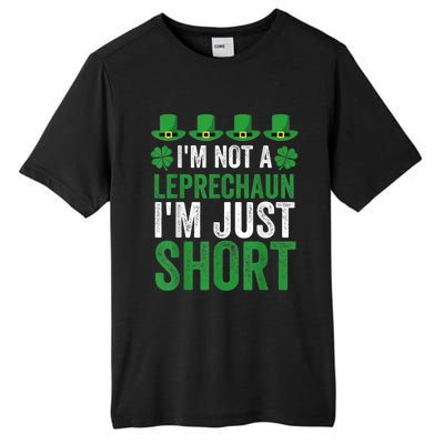 I'm Not Short I'm Leprechaun Size Happy St. Patrick's Day Tall Fusion ChromaSoft Performance T-Shirt