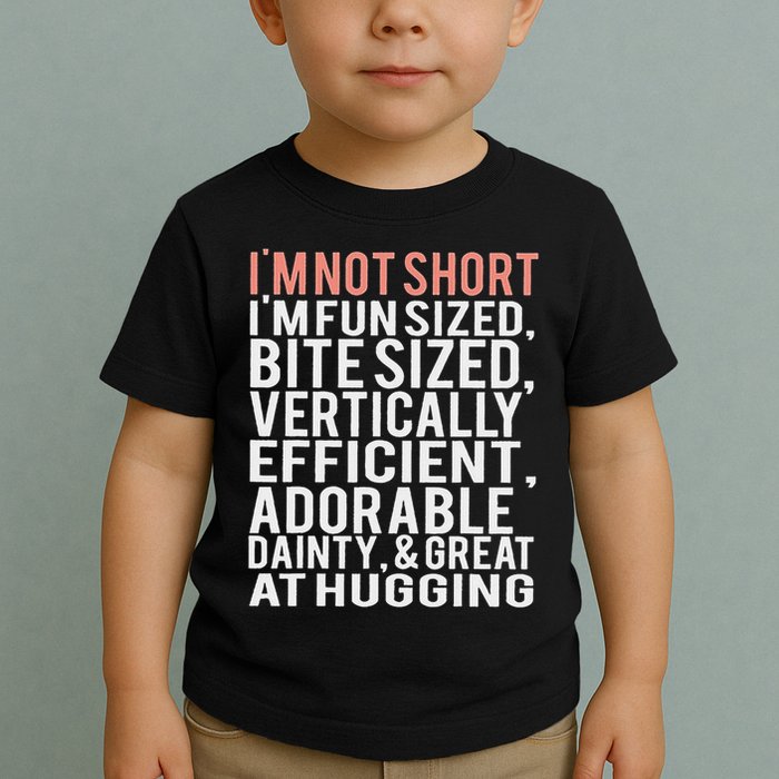 I'm Not Short I'm Fun Sized Toddler T-Shirt