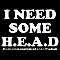 I Need Some Head Hugs Encouragement Devotion Impact Tech Backpack