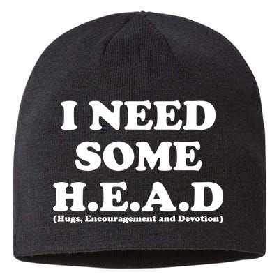 I Need Some Head Hugs Encouragement Devotion Sustainable Beanie