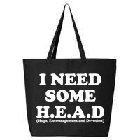 I Need Some Head Hugs Encouragement Devotion 25L Jumbo Tote