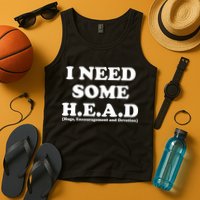 I Need Some Head Hugs Encouragement Devotion Tank Top