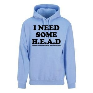 I Need Some Head Hugs Encouragement Devotion Unisex Surf Hoodie